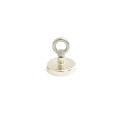 Magnet ferită oală D 32 mm cu cârlig inelar