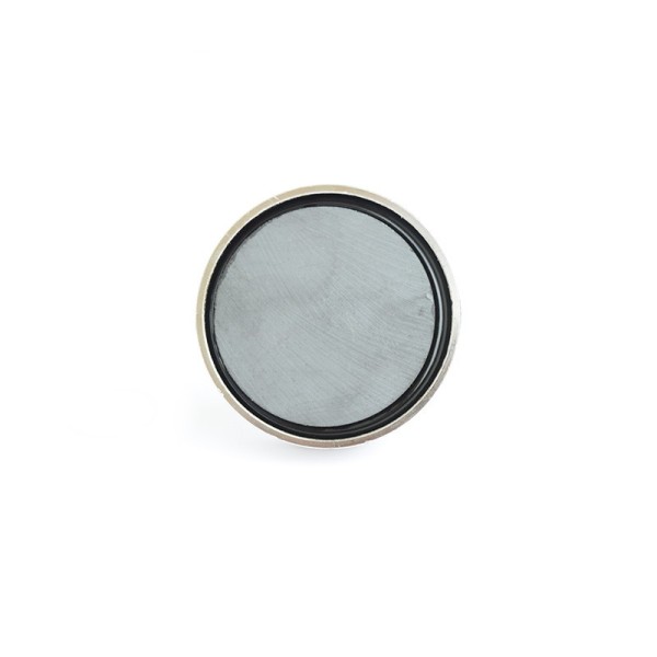 Magnet ferită oală D 63 mm privire de jos magnetul de ferită