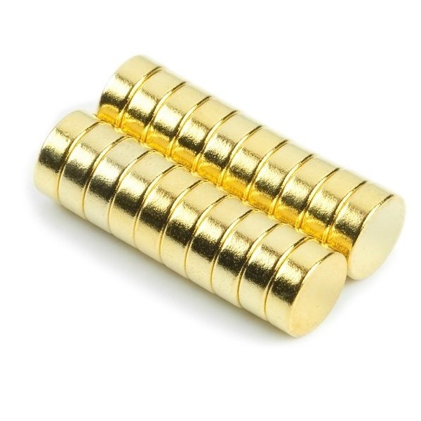 Magnet neodim disc 10 x 4 mm aurit grup