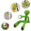 Suport magnetic chei cu patru magneți neodim verde 2