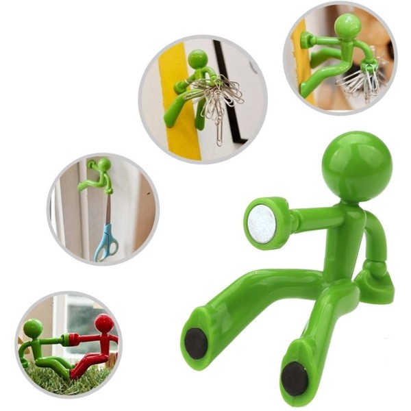Suport magnetic chei cu patru magneți neodim verde