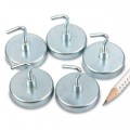 Magnet ferita oala D36 mm cu carlig 4
