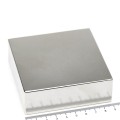 Magnet neodim bloc 90 x 90 x 30 mm cu rigla
