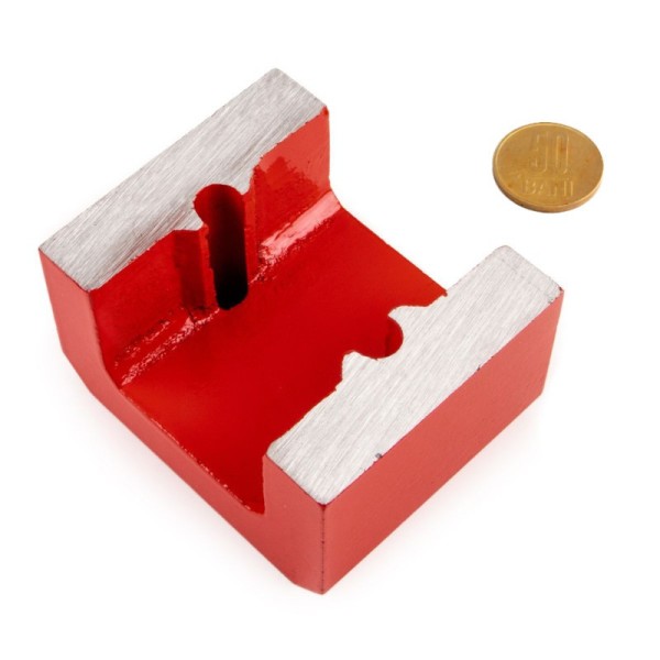 Magnet AlNiCo potcoavă 70 x 57 x 41 mm 2