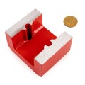 Magnet AlNiCo potcoavă 70 x 57 x 41 mm 2