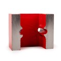 Magnet AlNiCo potcoavă 70 x 57 x 41 mm 5