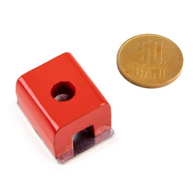 Magnet AlNiCo potcoavă 22 x 25 x 17 mm - 1