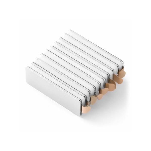 Magnet neodim bloc 30 x 10 x 1 mm autoadeziv - grup