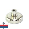 Magnet neodim oală D 32 mm cu gât filetat la interior 2