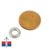 Magnet neodim inel 12 x 6 x 3 mm - imaginea principală 2