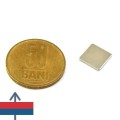 Magnet neodim bloc 10 x 10 x 01 mm 3
