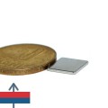 Magnet neodim bloc 10 x 10 x 01 mm 4