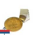 Magnet neodim bloc 10 x 10 x 01 mm 5