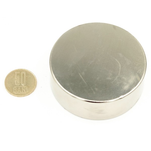 Magnet neodim disc 70 x 25 mm cu 50 bani