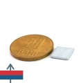 Magnet neodim bloc 10x10x1 mm 10