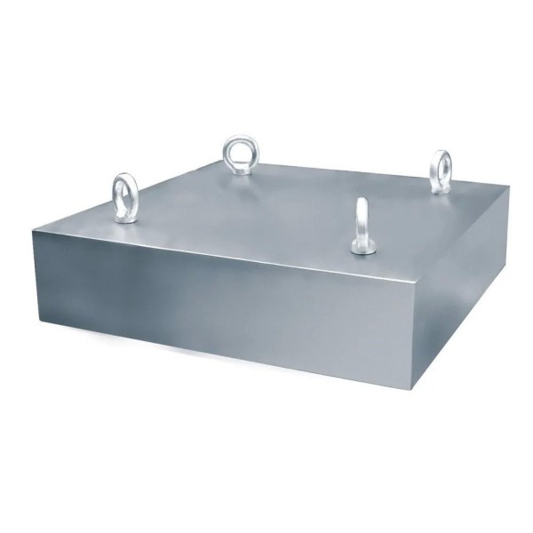 Separator magnetic bloc suspendat pentru benzi transportoare 500 x 400 x 180