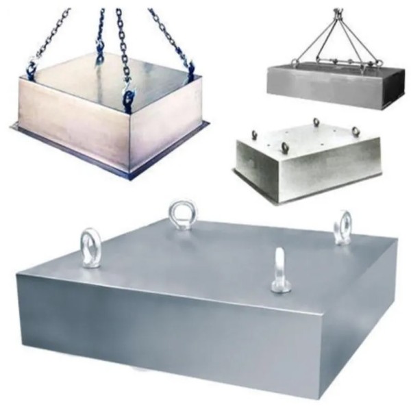 Separatoare magnetice suspendate pentru benzi transportoare 700 x 600 x 250 mm