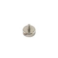 Magnet neodim oală D 20 mm filet exterior