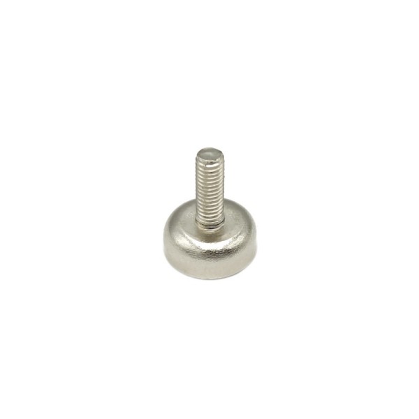 Magnet neodim oală D 10 mm cu filet exterior vertical