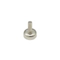 Magnet neodim oală D 10 mm cu filet exterior vertical