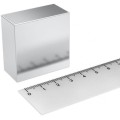 Magnet neodim bloc 40 x 40 x 20 mm cu rigla