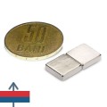 Magnet neodim bloc 10 x 10 x 03 mm 3