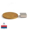Magnet neodim bloc 10 x 10 x 4 mm 2
