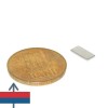 Magnet neodim bloc 10 x 05 x 01 mm 2