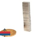 Magnet neodim bloc 10 x 05 x 01 mm 3