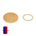 Magnet neodim disc 2 x 1 mm diametral grup 50 bani magnetizare mare
