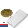 Magnet neodim bloc 40 x 20 x 05 mm 2