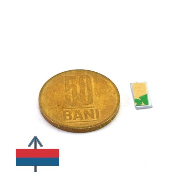 Magnet neodim bloc 10 x 05 x 01 mm 6