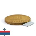Magnet neodim bloc 10 x 05 x 01 mm 5
