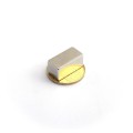 Magnet neodim bloc 20 x 10 x 10 mm - peste moneda de 50 bani