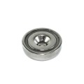 Magnet neodim oală D 16 mm cu gaură și șanfren