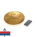 Magnet neodim bloc 10 x 05 x 02 mm 2