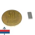 Magnet neodim bloc 10 x 05 x 02 mm 3