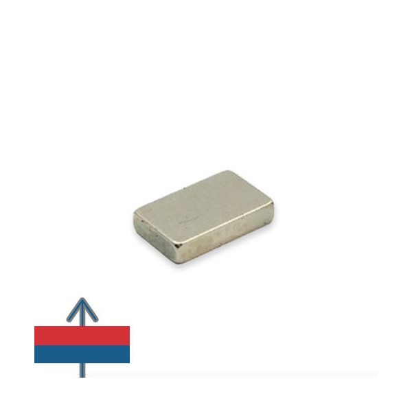 Magnet neodim bloc 10 x 06 x 02 mm 1