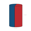 Magnet neodim cilindru 05 x 10 mm C2