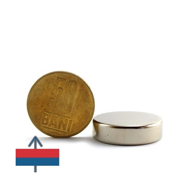 Magnet neodim disc 25 x 07 mm 3