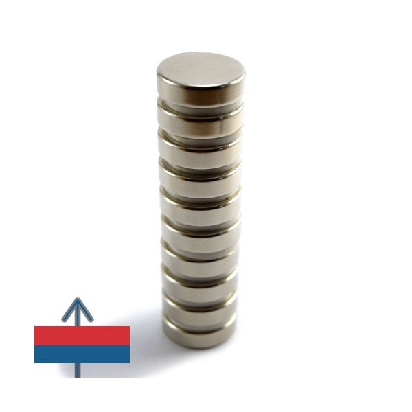 Magnet neodim disc 25 x 07 mm 5