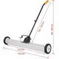 Mătură magnetică 610 mm - dimensiuni