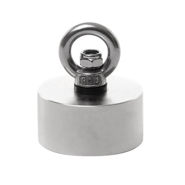 Magnet fishing 360° D 80 x H 50 mm - forță 640/160 kg