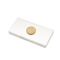 Magnet neodim bloc 100 x 50 x 10 mm N48 cu 50 bani peste