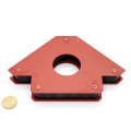 Magnet sudură 122 x 25 x 20 mm - tip A - dispozitiv magnetic fixare piese sudură cu moneda de 50 bani