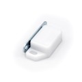Închizător magnetic din plastic pt. uși de mobilier 58 x 26 x 15 lateral
