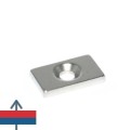 Magnet neodim bloc 15 x 09 x 02 mm D3.5D6 2