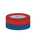 Magnet neodim inel 10 x 04 x 05 mm schema