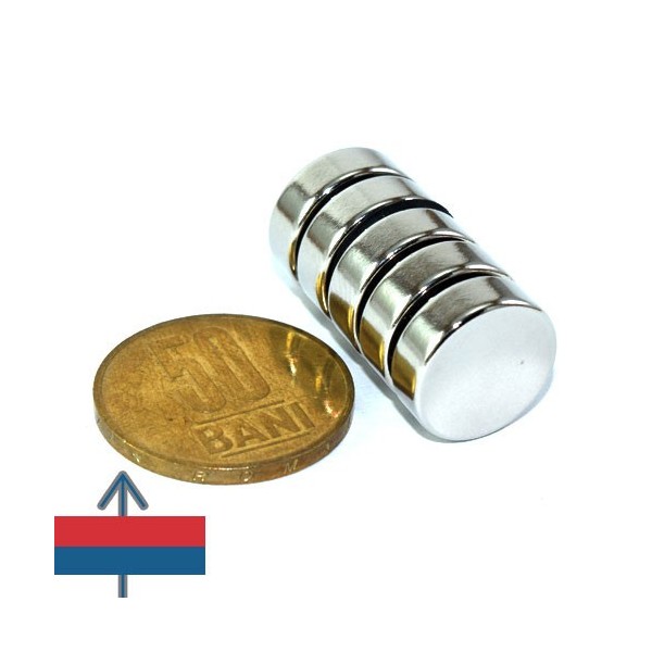 Magnet neodim disc 15 x 05 mm 5
