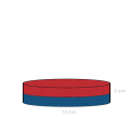 Magnet neodim disc 15 x 05 mm C